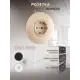 Розетка встраиваемая Arte milano SET08-1-40-1.shampan с заземлением цвет шампань
