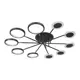 Люстра потолочная светодиодная Loft It Megan Lf_10164m_black 14.24 м² теплый белый (желтый) свет цвет черный