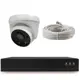 Набор для видеонаблюдения IP PS-link 5Мп 1 камера для помещения с POE питанием и микрофоном белый