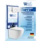Комплект инсталляция с унитазом Weltwasser BM54512 цвет белый