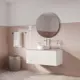 Тумба для ванной Iddis Aiger AIG10W0i95K со столешницей подвесная 100 см цвет белый