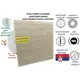 Вентилятор осевой вытяжной Mak trade group Extra A100MX-K + PL-PVC D100 мм 31 дБ 98 м³/ч обратный клапан цвет бежево-белый