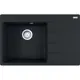 Мойка для кухни Franke CNG 611/211-78 TL 50x78 см глубина чаши 20 см гранит цвет черный матовый