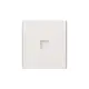 Розетка компьютерная встраиваемая Kranz Strong KR-78-0724-4 RJ45 цвет жемчуг