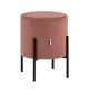 Пуф велюр Stool Group Кейси vd-keysi-cl-coral, 35x35 см, цвет коралловый