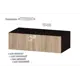 Полка Furnistyle 11838 81x25x42 см ЛДСП цвет венге, дуб сонома