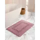 Коврик для ванной комнаты Arya Home Collection 8680943068309 90x60см цвет розовый