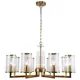 Люстра подвесная Stilfort Vase Sf1046-05-08p 8 ламп 21 м² цвет бронза