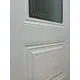 Комплект межкомнатной двери Легенда Венеция остеклённая 200x70см эмаль цвет белый с коробом и наличниками