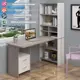 Стол Мэрдэс СТЛ-ОВХ+С130РПрям НБЕ 70x178x162 см лдсп цвет белый, ясень шимо светлый