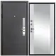 Входная дверь Diva STR МХ-39 205x96см левый цвет Д15 белый софт/венге с зеркалом