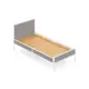 Кровать Solarius kr80loft-obiv-rs15-white-full Кровать Лофт сплошное 85 x 90 x 206 см дсп цвет светло-серый/белый
