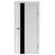 Дверь межкомнатная DK-doors Lux 08 остеклённая 70х200см ПВХ цвет велютто бьянко без замка и петель