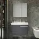 Комплект мебели Ceruttispa OGLIO 70 10029 с зеркальным шкафом 70см