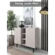 Комод Nahouse Лофт 2 ящика 90х42х83 см лдсп цвет капучино/капучино