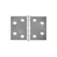 Петля прямая широкая Vormann 50x75х1.2 мм оцинкованная латунный штифт 6 шт.