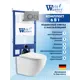 Комплект инсталляция с унитазом Weltwasser BM54511 цвет белый