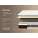 Матрас Димакс Мега Медиум лайт 90x200x23 см независимый пружинный блок, односпальный