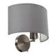 Настенный светильник ARTE LAMP A1021AP-1SS MALLORCA цвет серый серебристый