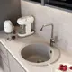 Мойка для кухни Mixline NL-TM13 53x53 см глубина чаши 200 см искусственный камень цвет серый