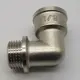 Угол 90° Tim 1/2"x1/2" НР-ВР латунь 2 шт LFM022N-2