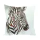 Наволочка декоративная Zaberite Зебра на сером 3868Н, 40x40 см