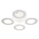 Люстра потолочная светодиодная Escada 10233--4LED Dew 30 м² регулируемый белый свет цвет белый