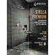 Душевая перегородка Doccia GLASS109/GLHOLD/5CHROMEMT 109x195см хромированный профиль