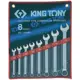 Набор ключей комбинированных King Tony 1208MR 10-22 мм, 8 шт