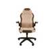 Игровое кресло Тайпит Сепфор 71x115x70 см велюр цвет бежевый, коричневый