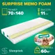 Матрас Sleeptek Surprise MemoFoam SSMF-00009-4874 70x140x11 см беспружинный 1-спальный