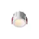 Светильник точечный встраиваемый светодиодный Maytoni Alfa led Dl043-01-10w2.7k-rd-w под отверстие 55 мм 10 Вт теплый белый (желтый) свет цвет белый