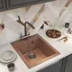Мойка для кухни Mixline NL-TM14 53x53 см глубина чаши 190 см искусственный камень цвет терракота