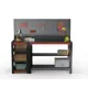 Стол металлический Metalex 201251, максимальная нагрузка 260 кг