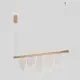 Светильник подвесной светодиодный Crystal Lux Valentin sp22w gold 3700_222 нейтральный белый свет цвет золото