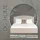 Кровать Dg-Home Грация 166x101x207 ЛДСП цвет кремовый
