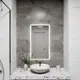 Зеркало со встроенной подсветкой One mirror 8040бсх 40x80 см