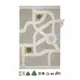 Ковер Lorena Canals Эко город 200x300 см хлопок