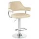 Барный стул Dobrin Charly LM 61x120x54 см искусственная кожа цвет кремовый