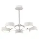 Светильник настенно-потолочный светодиодный ST LUCE SLE6005-502-05 Valle 18 м² холодный белый свет цвет хром