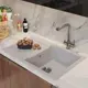 Мойка для кухни Mixline NL-TM31 57x72 см глубина чаши 190 см искусственный камень цвет белый