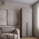 Шкаф Homegrad Bos80беж 80x220x50 см ЛДСП цвет капучино