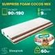 Матрас Sleeptek Surprise FoamCocos Mix SSFCmix-00008-4867 90x190x9 см беспружинный 1-спальный