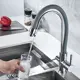Смеситель для кухни Ledeme 106341 поворотный излив 26.4 см цвет серый