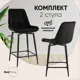 Стул Stool group Флекс AV 405-N28-K14PM-08(PP) BOX 51x105 см цвет черный