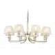 Люстра подвесная Ambrella light High light Lh71217 8 ламп 32 м² цвет золото