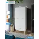 Шкаф распашной Принцесса мелания Радиорама2113 80x185x50 см ЛДСП цвет белый