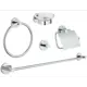 Набор аксессуаров для ванной комнаты Grohe Essentials 40344001 из 5 предметов цвет хром