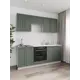 Мебель для кухни Дсв мебель 30000000090 200x151.6x43 см ЛДСП цвет зеленый