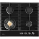 Газовая варочная панель Hiberg VM 60440 B 58.4 см 4 конфорки цвет черный